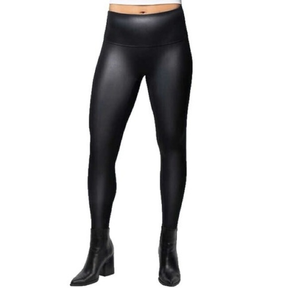 Quince Faux Vegan Leather Leggings